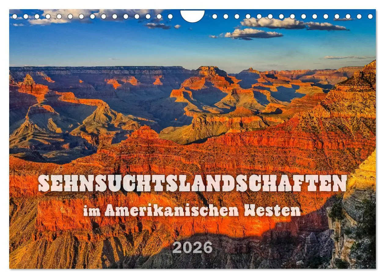 Cover: 9783457272527 | Sehnsuchts Landschaften im Amerikanischen Westen (Wandkalender 2026...