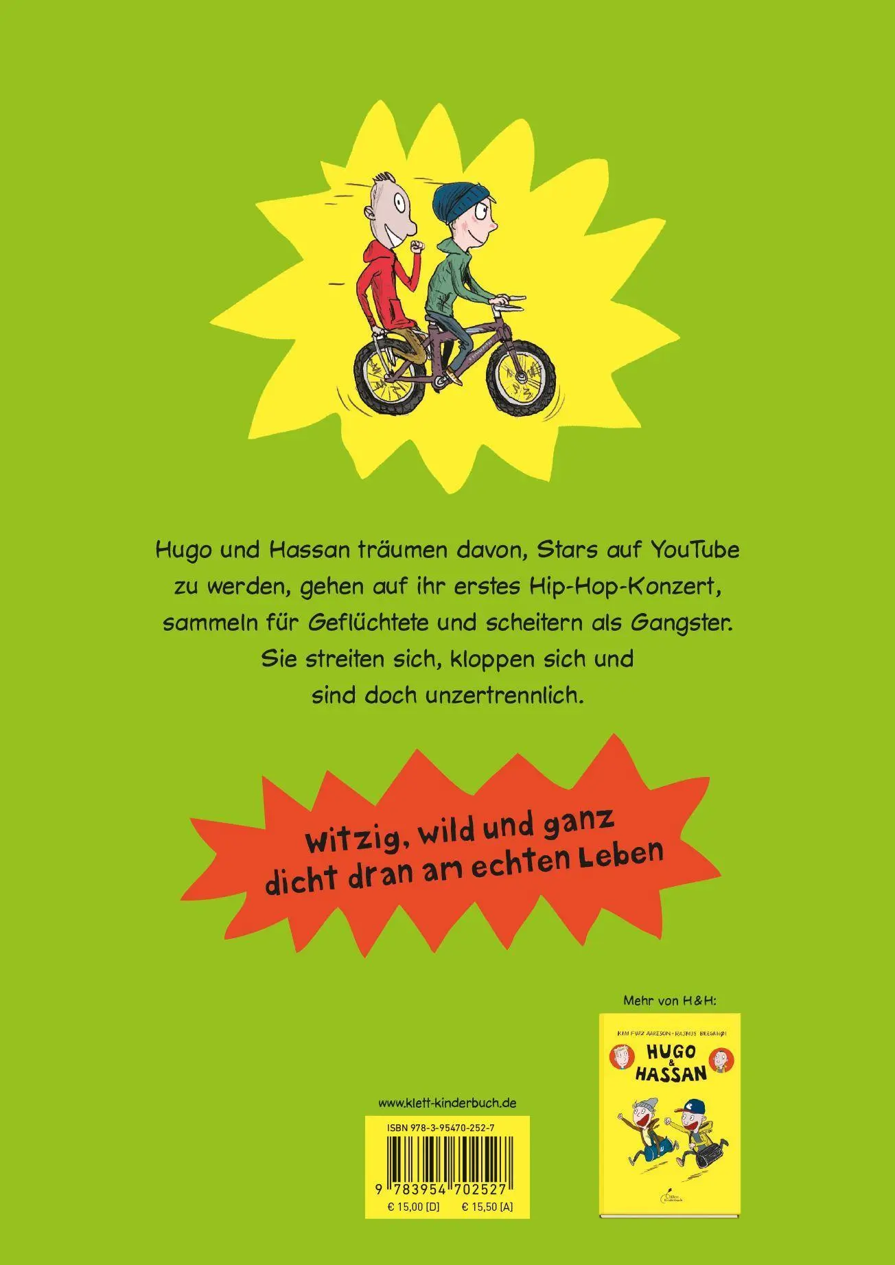 Bild: 9783954702527 | Hugo &amp; Hassan forever | Hugo &amp; Hassan, Band 2 | Kim Fupz Aakeson
