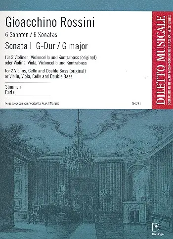 Sonate 1 G-Dur (6 Sonaten)