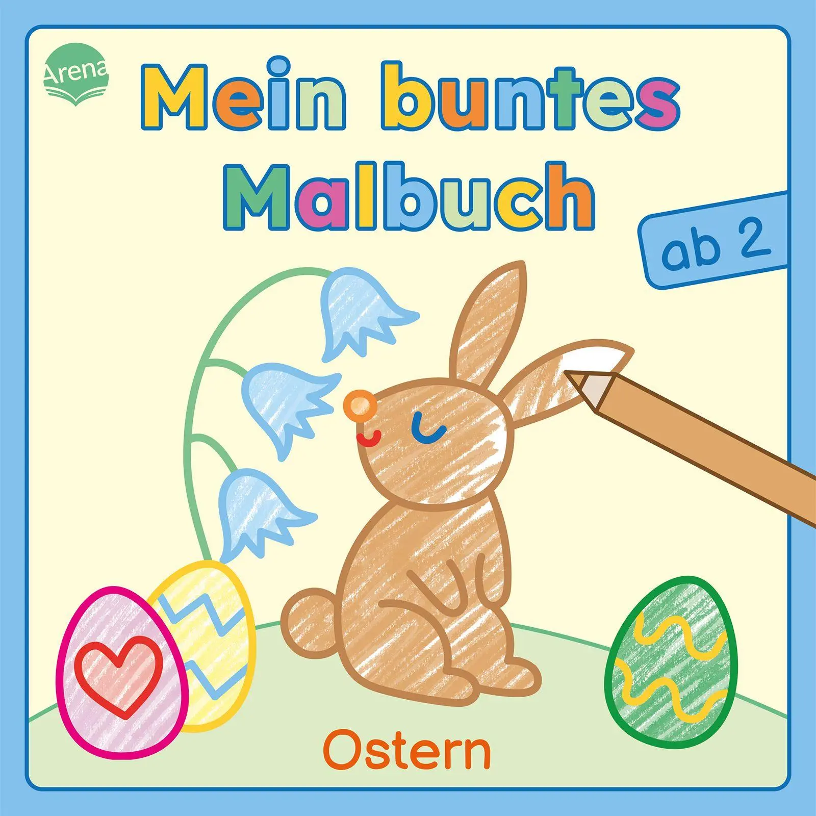 Cover: 9783401722627 | Mein buntes Malbuch ab 2. Ostern | Izabella Markiewicz | Taschenbuch