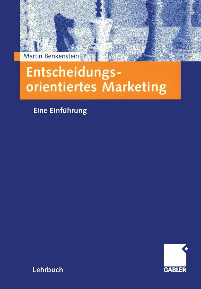 Cover: 9783409122627 | Entscheidungsorientiertes Marketing | Eine Einführung | Benkenstein