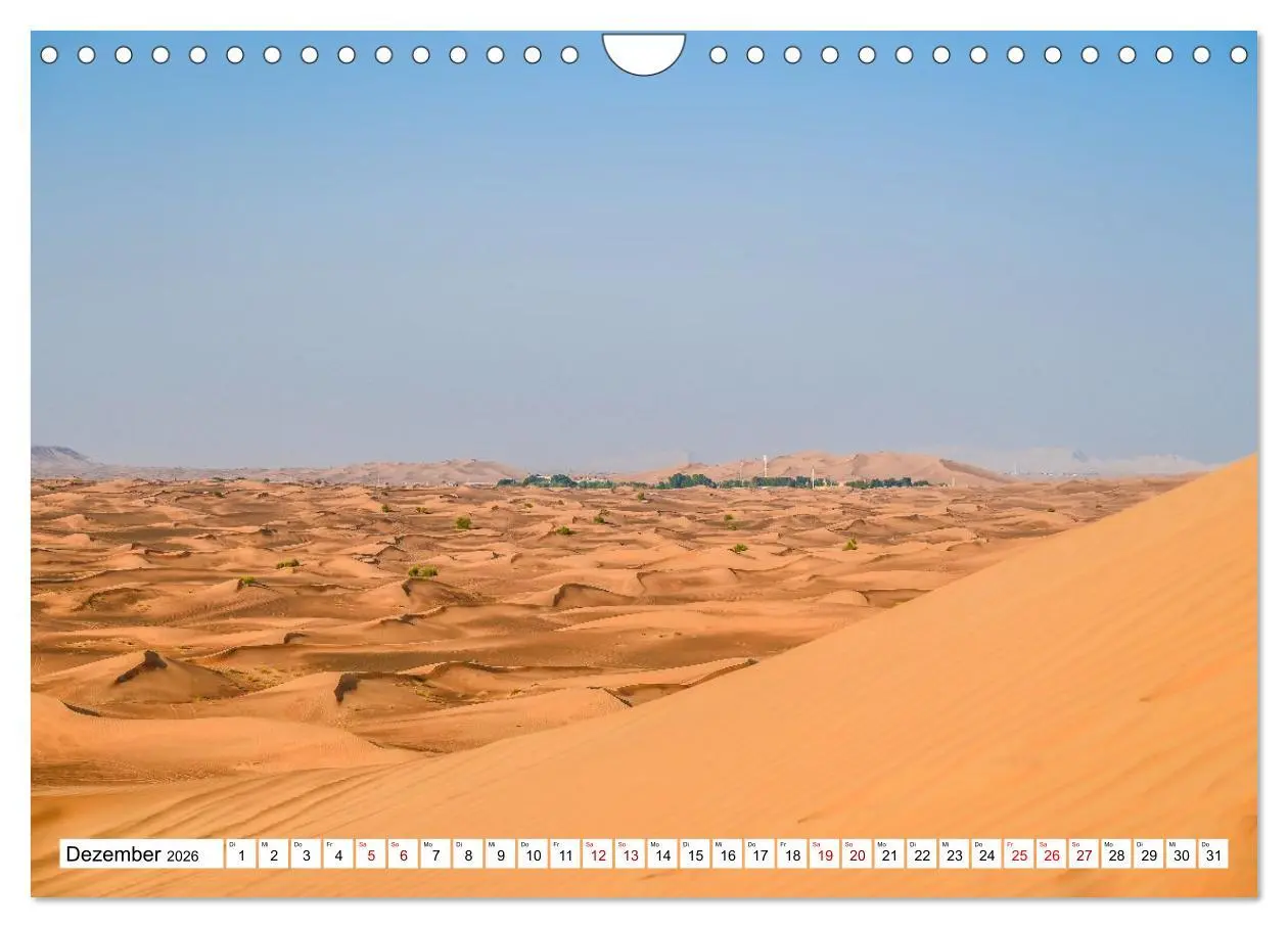 Bild: 9783516592627 | Wundervolles Dubai (Wandkalender 2026 DIN A4 quer), CALVENDO...