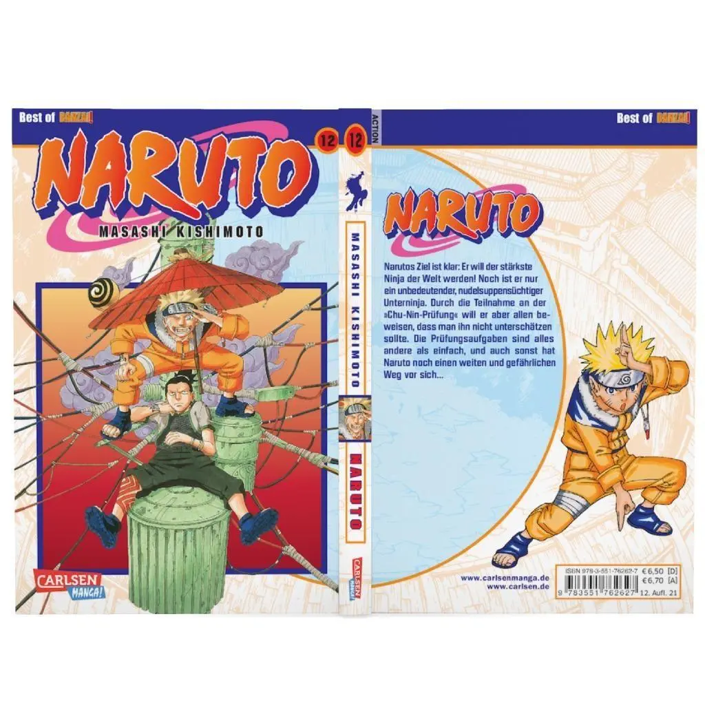 Bild: 9783551762627 | Naruto 12 | Masashi Kishimoto | Taschenbuch | Naruto | 192 S. | 2006