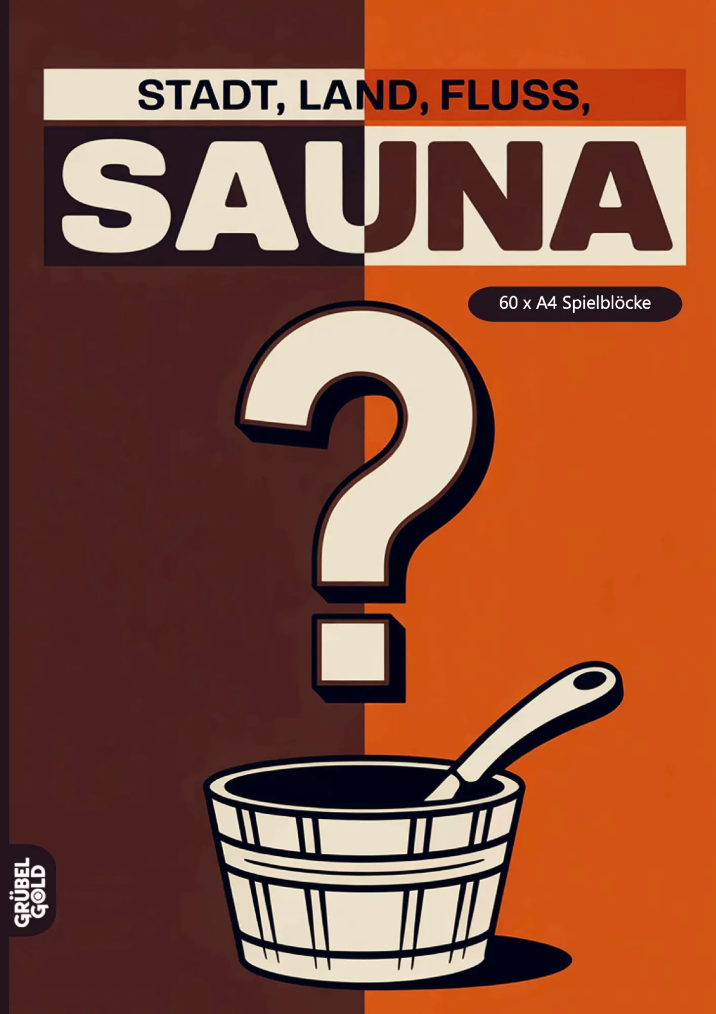 Cover: 9783693192627 | Stadt, Land, Fluss, Sauna | Grübelgold Rätselhefte | Taschenbuch