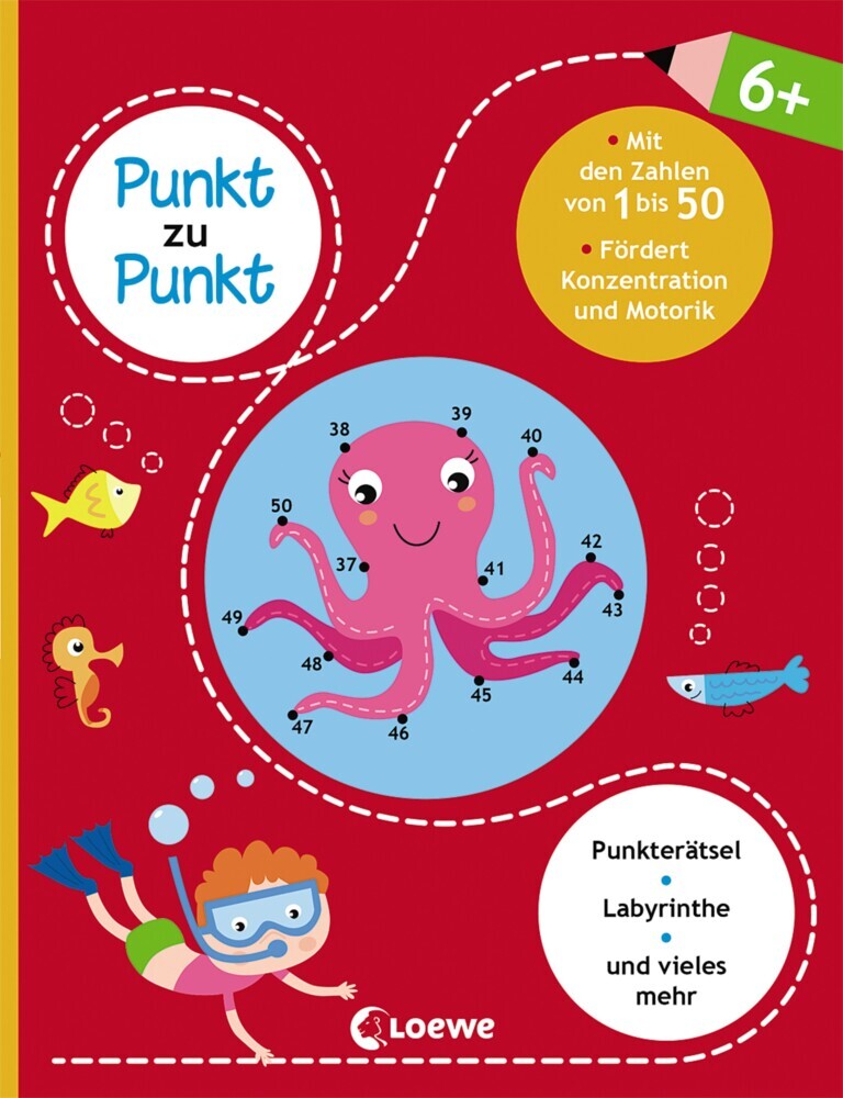 Cover: 9783743202627 | Punkt zu Punkt - Mit den Zahlen von 1 bis 50 | Rätseln (u. a.) | Buch