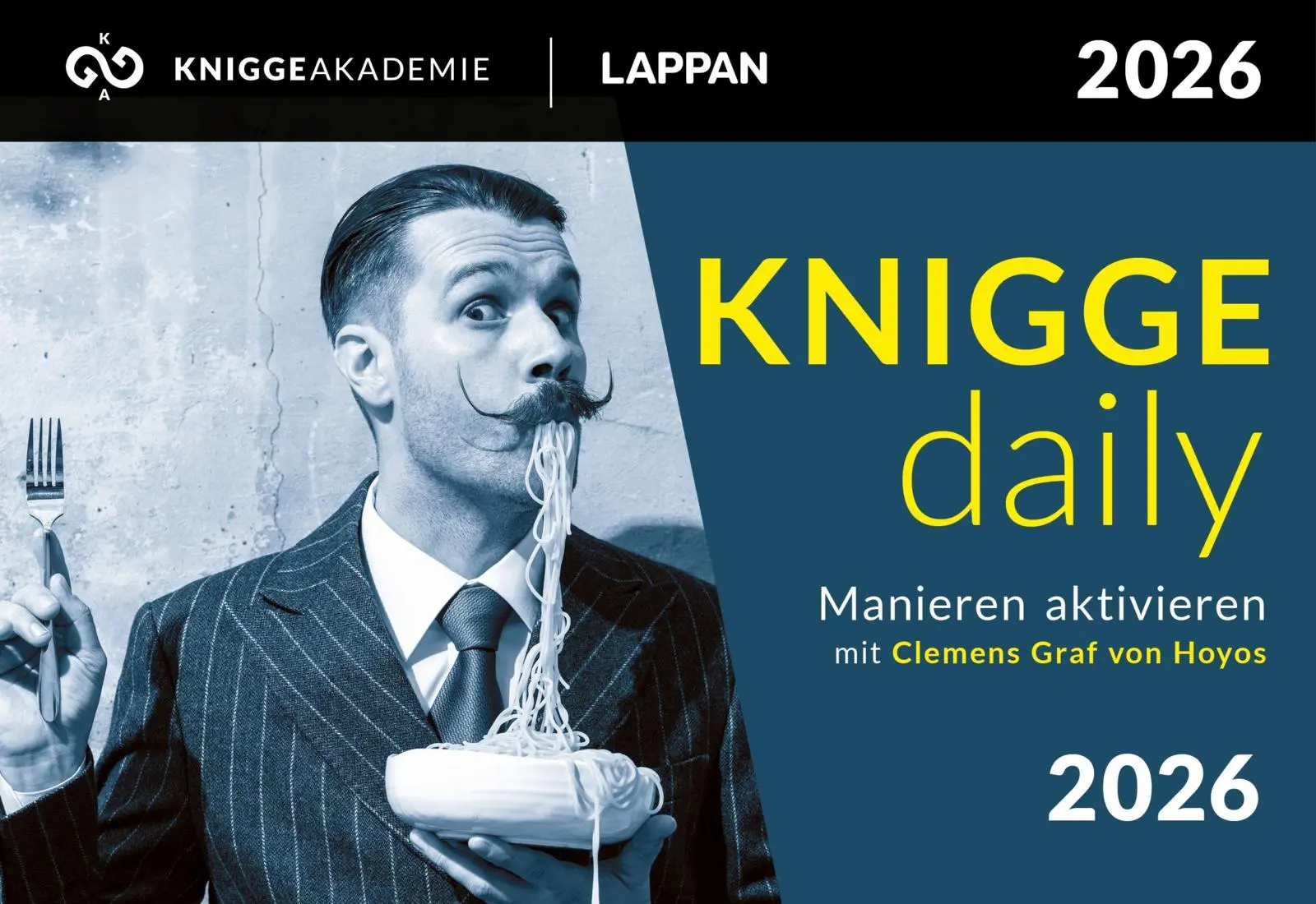 Cover: 9783830322627 | KNIGGE daily - Manieren aktivieren mit Clemens Graf von Hoyos | Hoyos