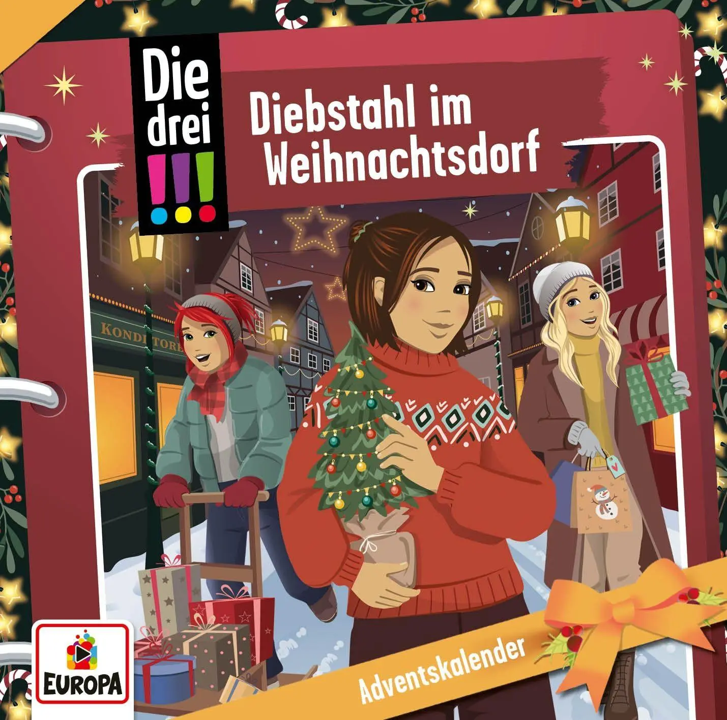 Cover: 198029962727 | Die drei !!! Adventskalender - Diebstahl im Weihnachtsdorf | Audio-CD