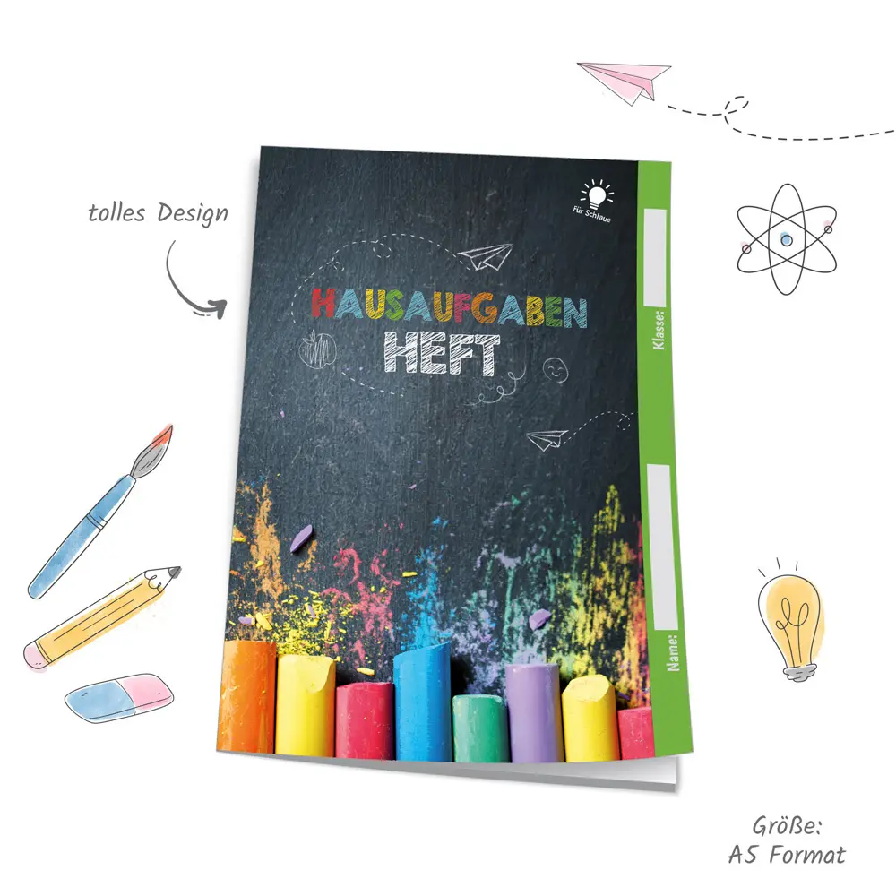 Bild: 4251901512727 | TRÖTSCH - Hausaufgabenheft für Schlaue Kreide | Co.KG | Taschenbuch