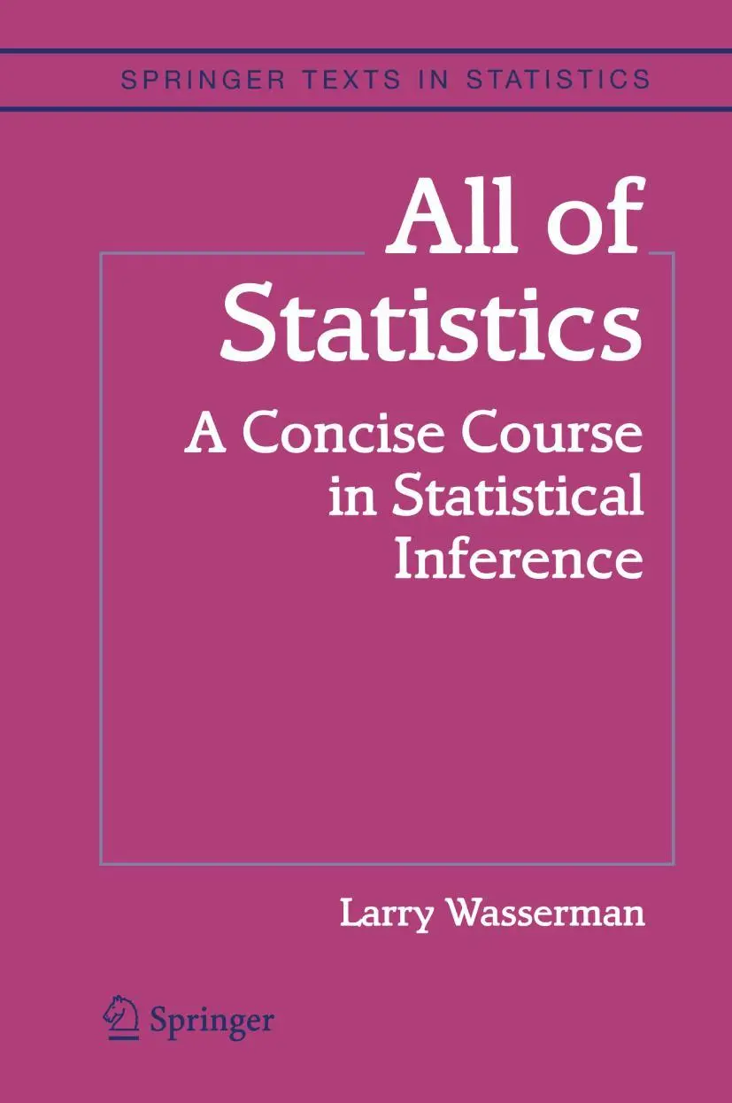 Cover: 9780387402727 | All of Statistics | A Concise Course in Statistical Inference | Buch