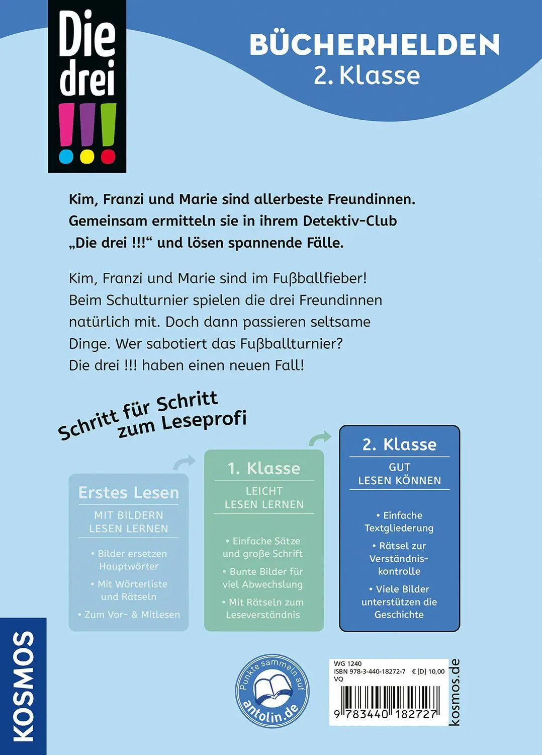 Bild: 9783440182727 | Die drei !!!, Bücherhelden 2. Klasse, Falsches Spiel beim Fußball