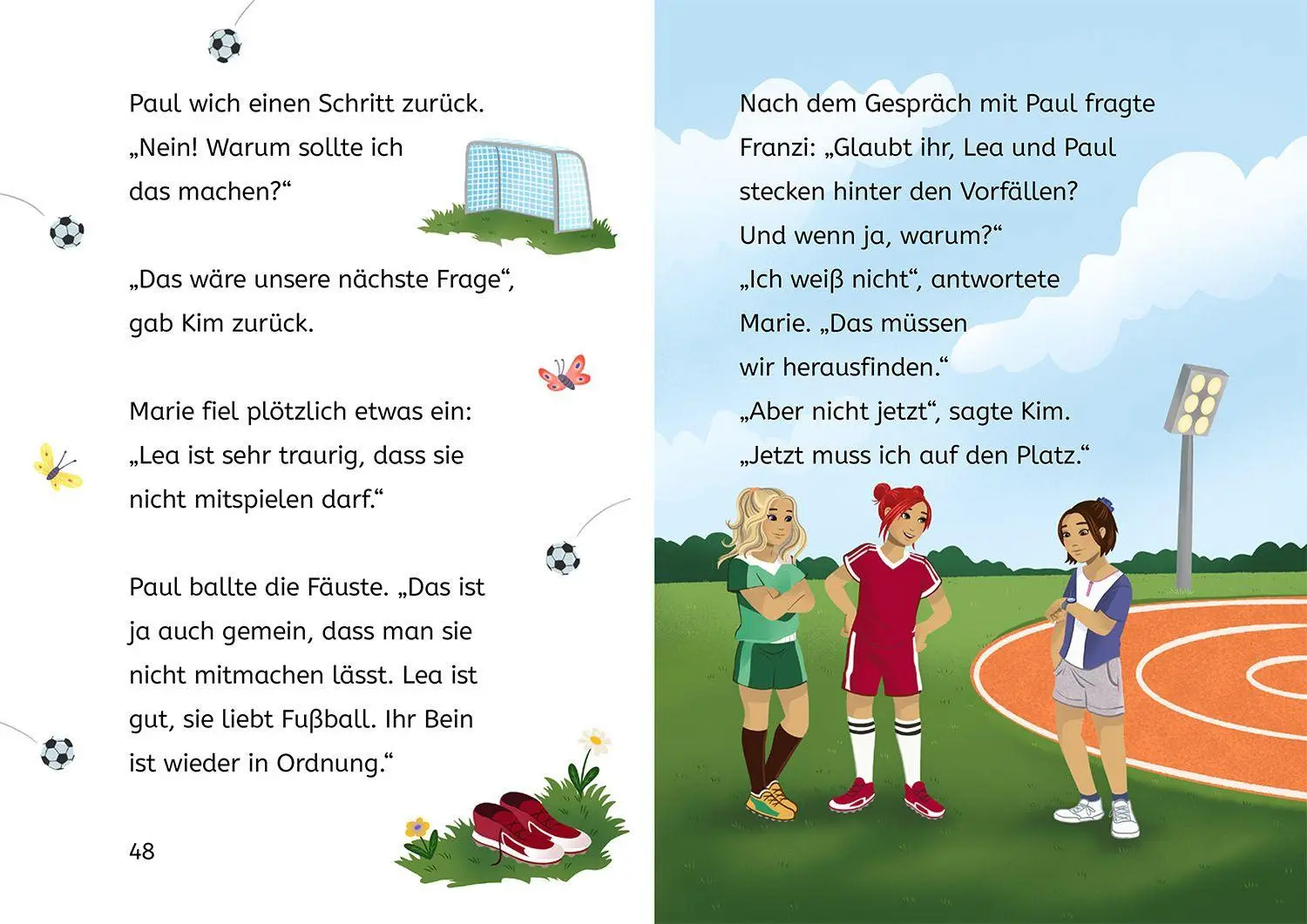 Bild: 9783440182727 | Die drei !!!, Bücherhelden 2. Klasse, Falsches Spiel beim Fußball