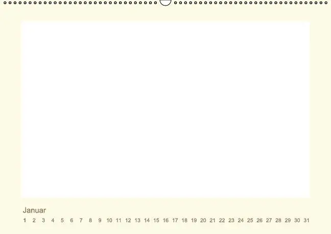 Bild: 9783660032727 | Immerwährender Kalender zum selber Gestalten (Wandkalender...