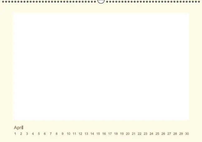 Bild: 9783660032727 | Immerwährender Kalender zum selber Gestalten (Wandkalender...