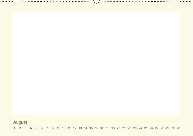 Bild: 9783660032727 | Immerwährender Kalender zum selber Gestalten (Wandkalender...