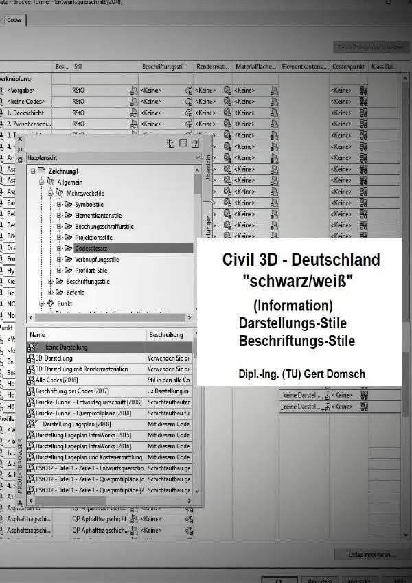 Cover: 9783752962727 | Cvil 3D Deutschland / Civil 3D-Deutschland, 2. Buch, "schwarz/weiß"...