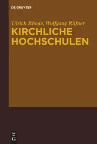Cover: 9783110262827 | Kirchliche Hochschulen | Wolfgang Rüfner (u. a.) | Taschenbuch | 52 S.
