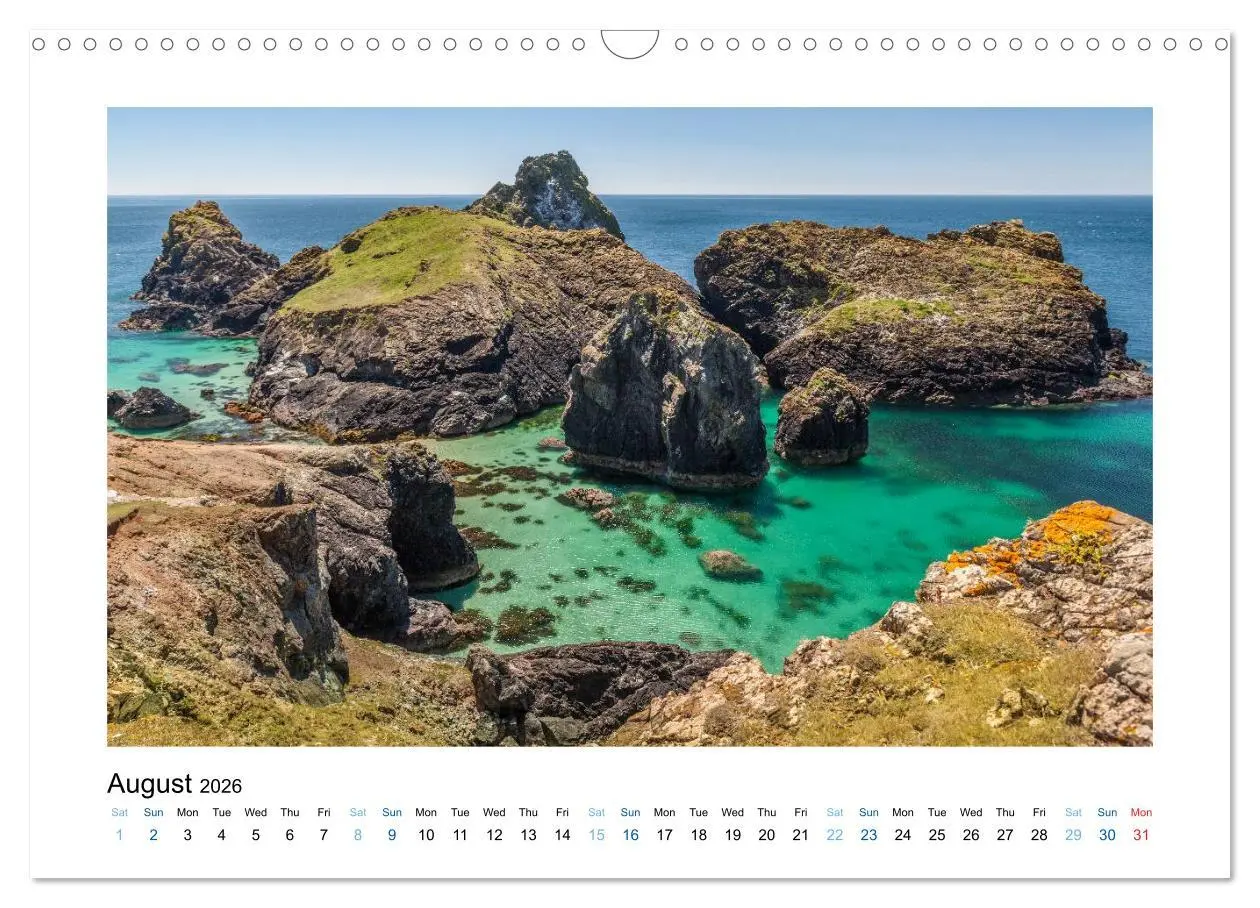 Bild: 9783516572827 | Cornwall - Between Land and Sea (Wall Calendar 2026 DIN A3...