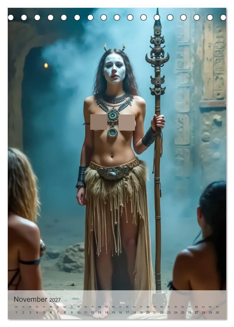 Bild: 9783516952827 | Spicy Fantasy - Legenden der Amazonenkriegerinnen (Tischkalender...