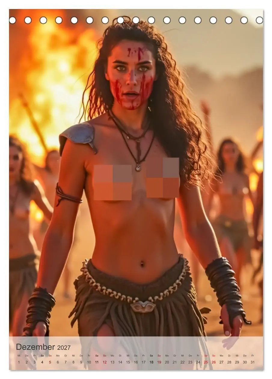 Bild: 9783516952827 | Spicy Fantasy - Legenden der Amazonenkriegerinnen (Tischkalender...