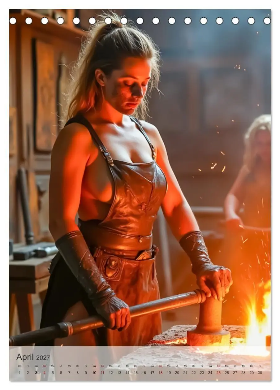 Bild: 9783516952827 | Spicy Fantasy - Legenden der Amazonenkriegerinnen (Tischkalender...