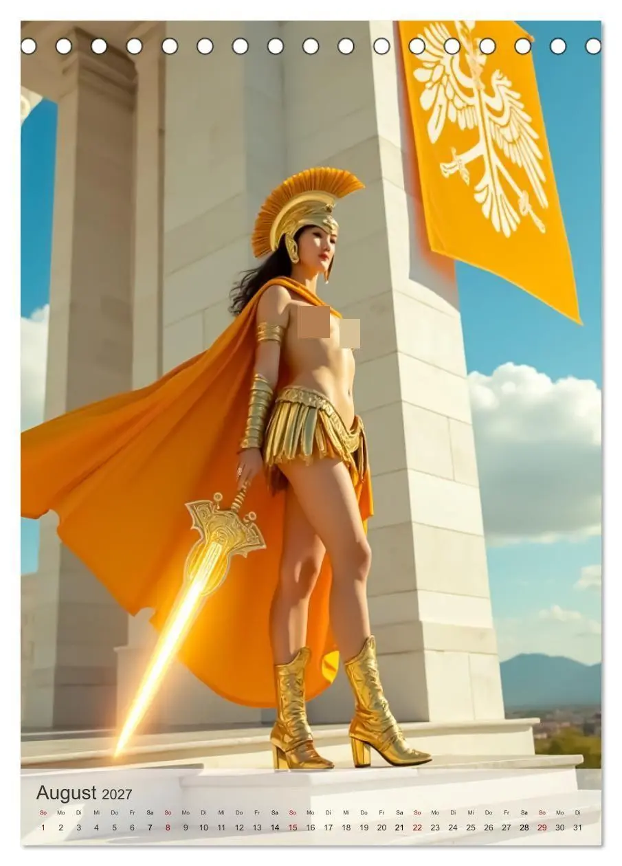 Bild: 9783516952827 | Spicy Fantasy - Legenden der Amazonenkriegerinnen (Tischkalender...