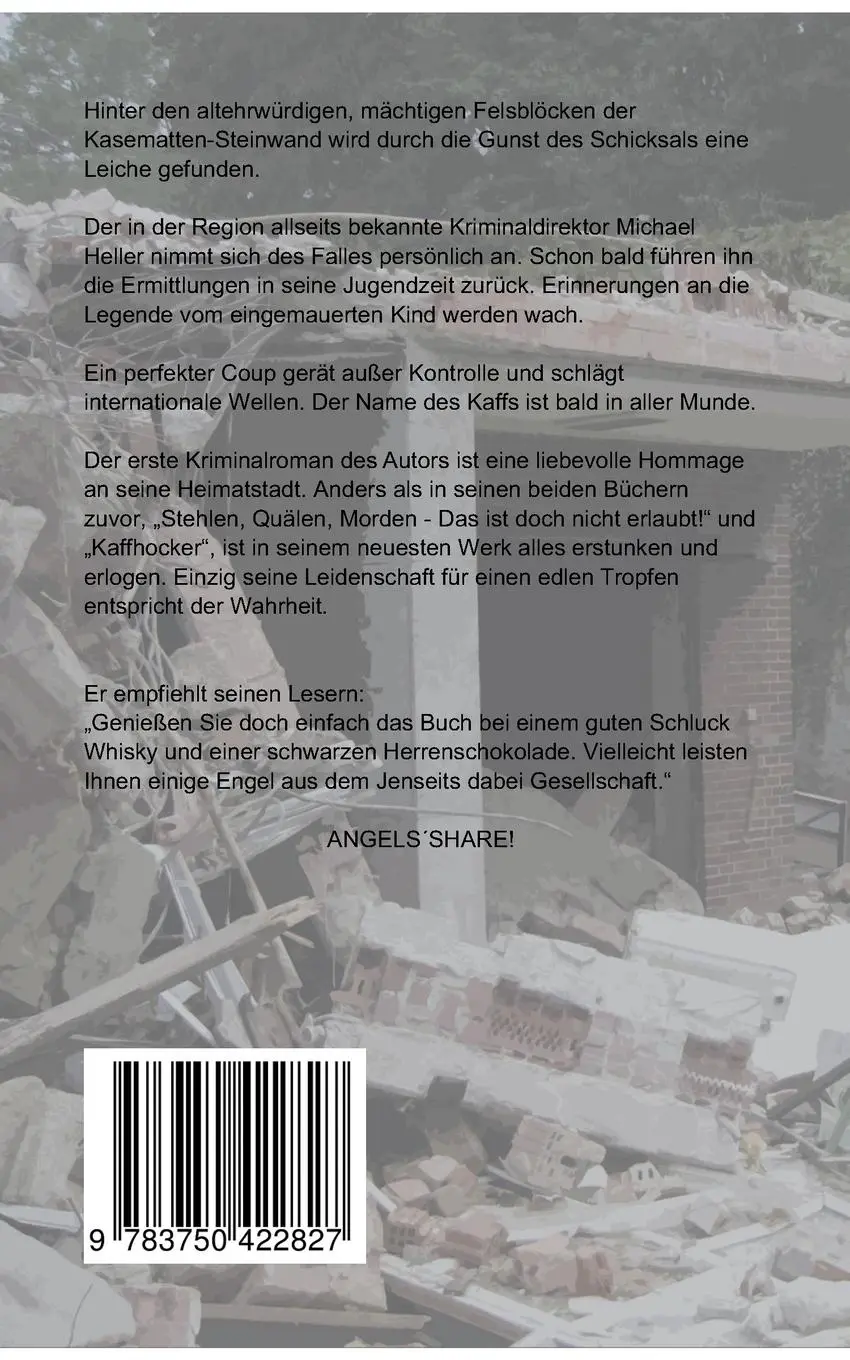 Rückseite: 9783750422827 | Eingemauert für die Ewigkeit | Manfred Henze | Taschenbuch | 236 S.