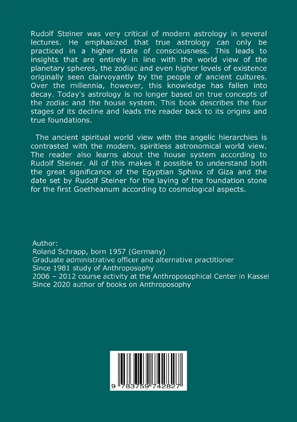 Rückseite: 9783759742827 | Ancient and Modern World View - Rudolf Steiner's Criticism of...