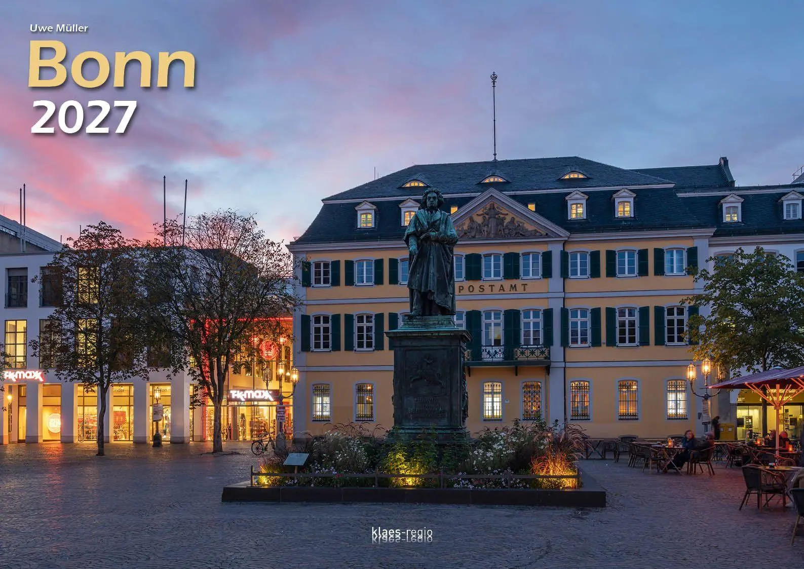 Cover: 9783965352827 | Bonn 2027 Bildkalender A3 quer, spiralgebunden | Holger Klaes | 2027