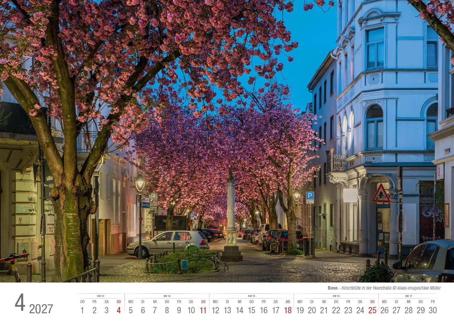 Bild: 9783965352827 | Bonn 2027 Bildkalender A3 quer, spiralgebunden | Holger Klaes | 2027