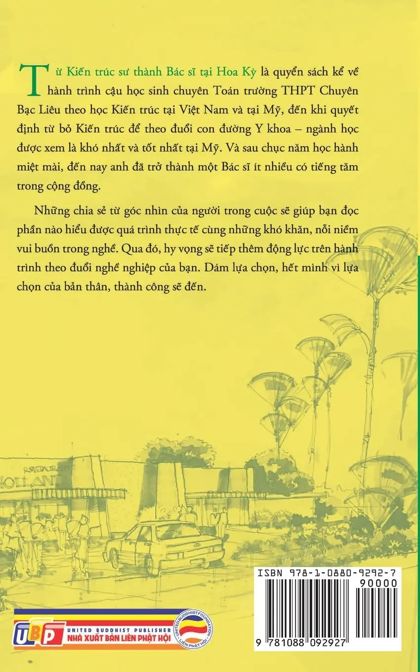 Rückseite: 9781088092927 | T¿ Ki¿n Trúc S¿ Thành Bác S¿ T¿i Hoa K¿ (b¿n in màu) | Tran | Buch