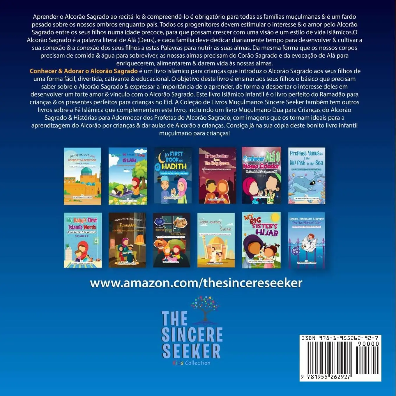 Rückseite: 9781955262927 | Conhecer &amp; Amar o Alcorão Sagrado | The Sincere Seeker Collection
