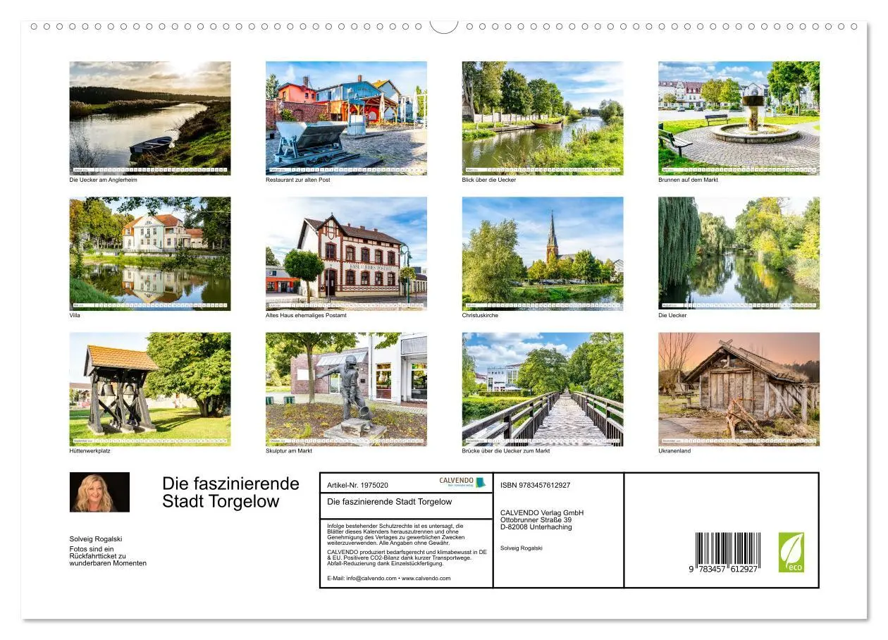 Bild: 9783457612927 | Die faszinierende Stadt Torgelow (Wandkalender 2026 DIN A2 quer),...