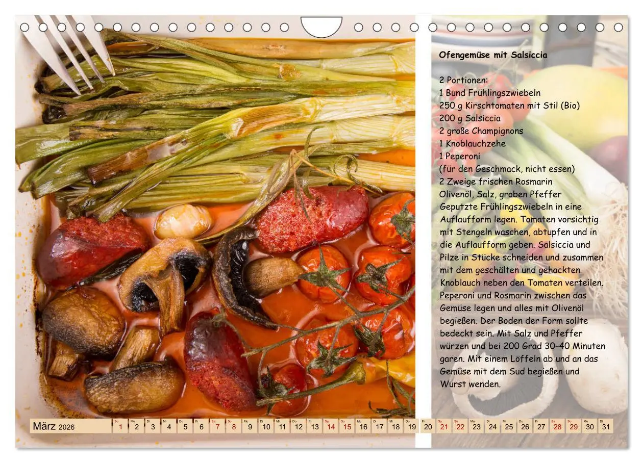 Bild: 9783457852927 | Low Carb 2.0 - Leichte Rezepte zum Selberkochen (Wandkalender 2026...
