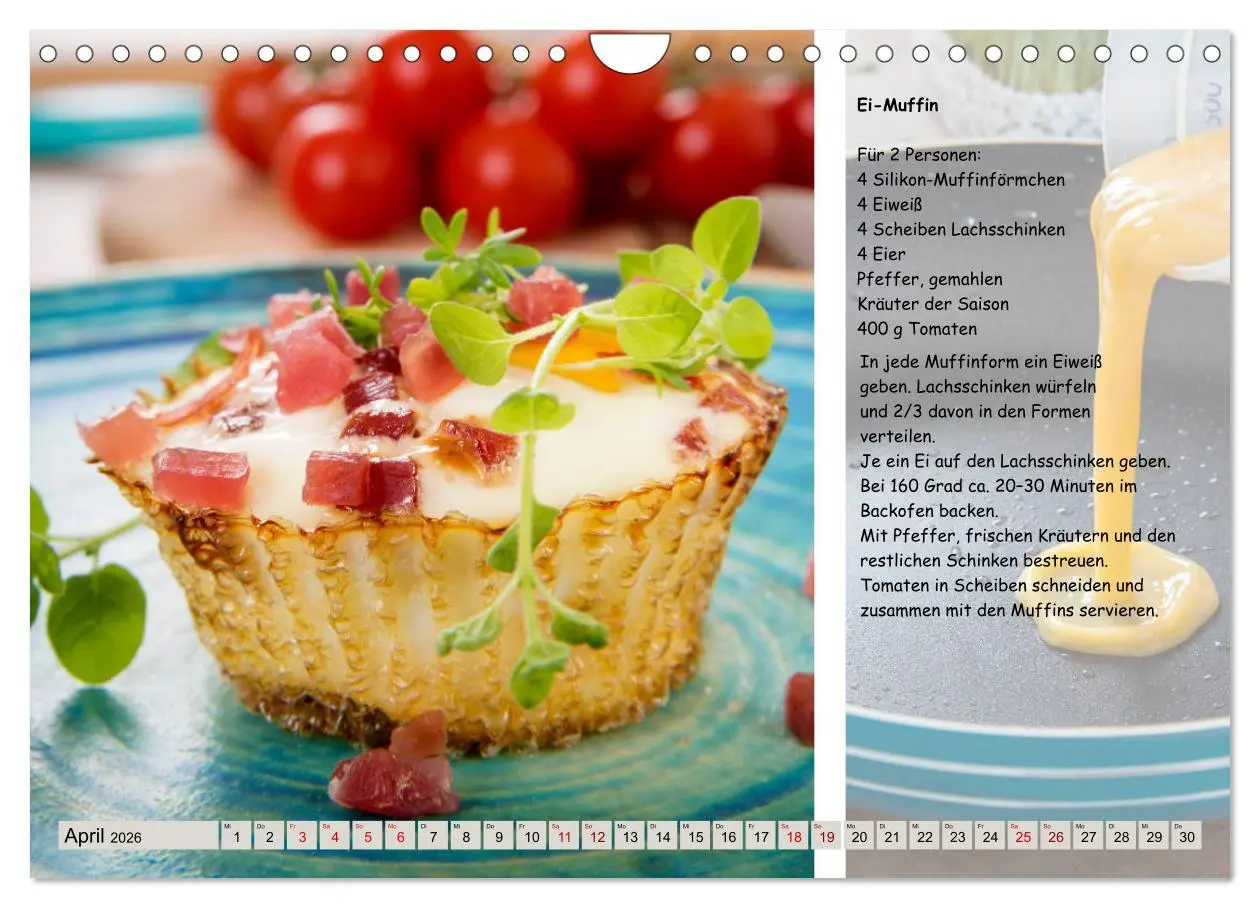 Bild: 9783457852927 | Low Carb 2.0 - Leichte Rezepte zum Selberkochen (Wandkalender 2026...