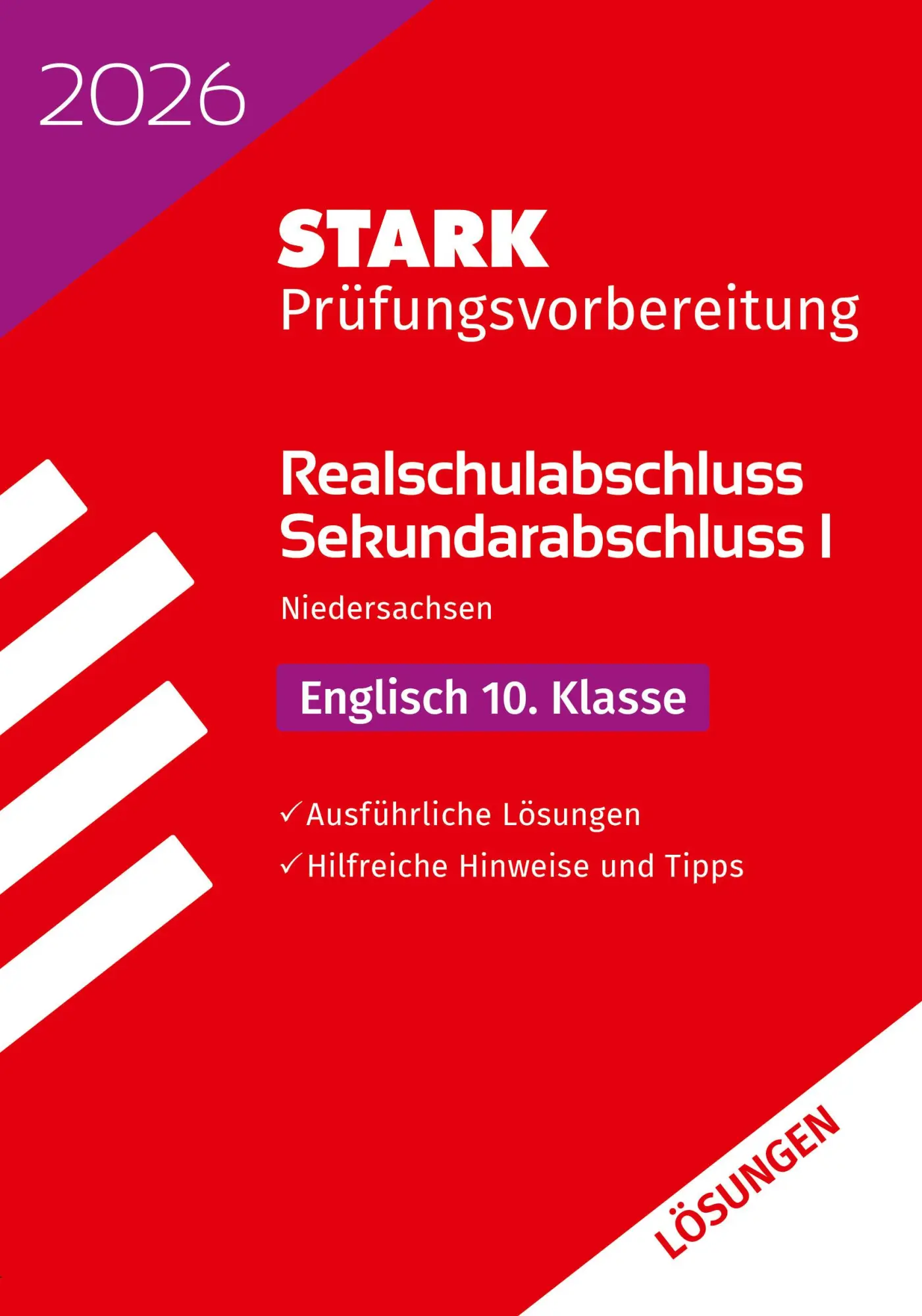 Cover: 9783849062927 | STARK Lösungen zu Englisch - Realschulabschluss 2026 Niedersachsen...