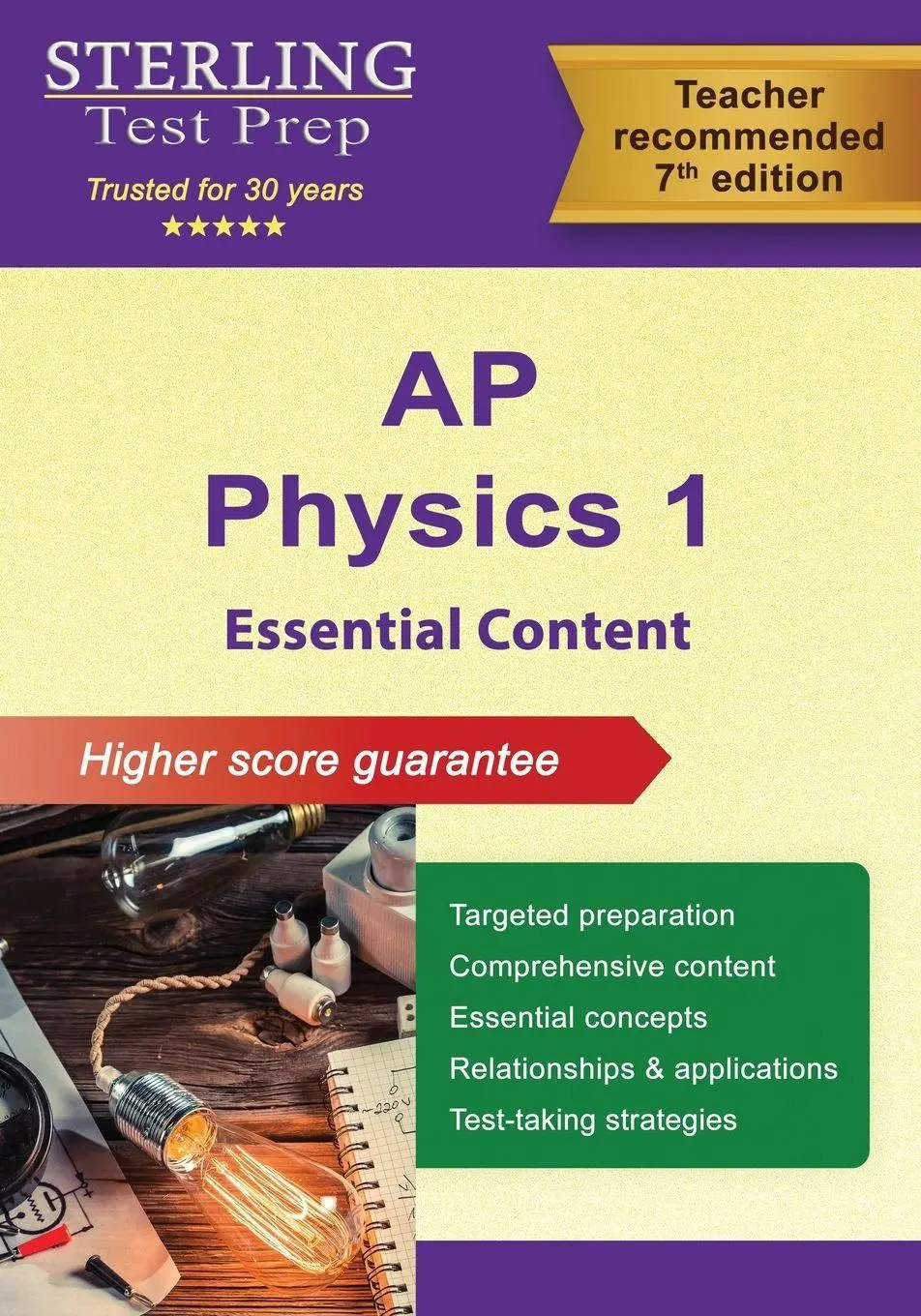 Cover: 9798885572927 | AP Physics 1 Essential Content | Sterling Test Prep | Taschenbuch