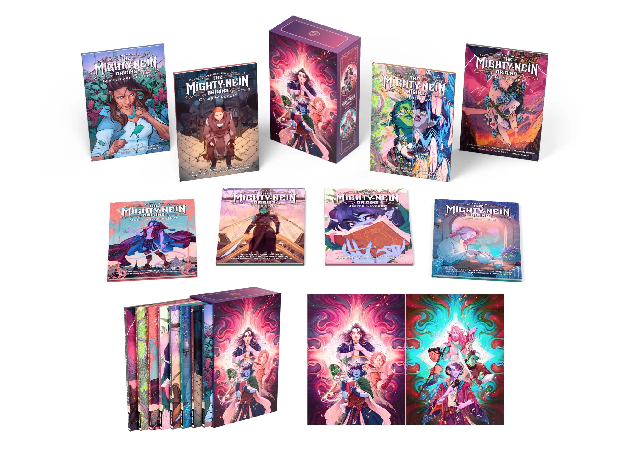 Cover: 9781506753027 | Critical Role: The Mighty Nein Origins Boxed Set | Sam Maggs (u. a.)