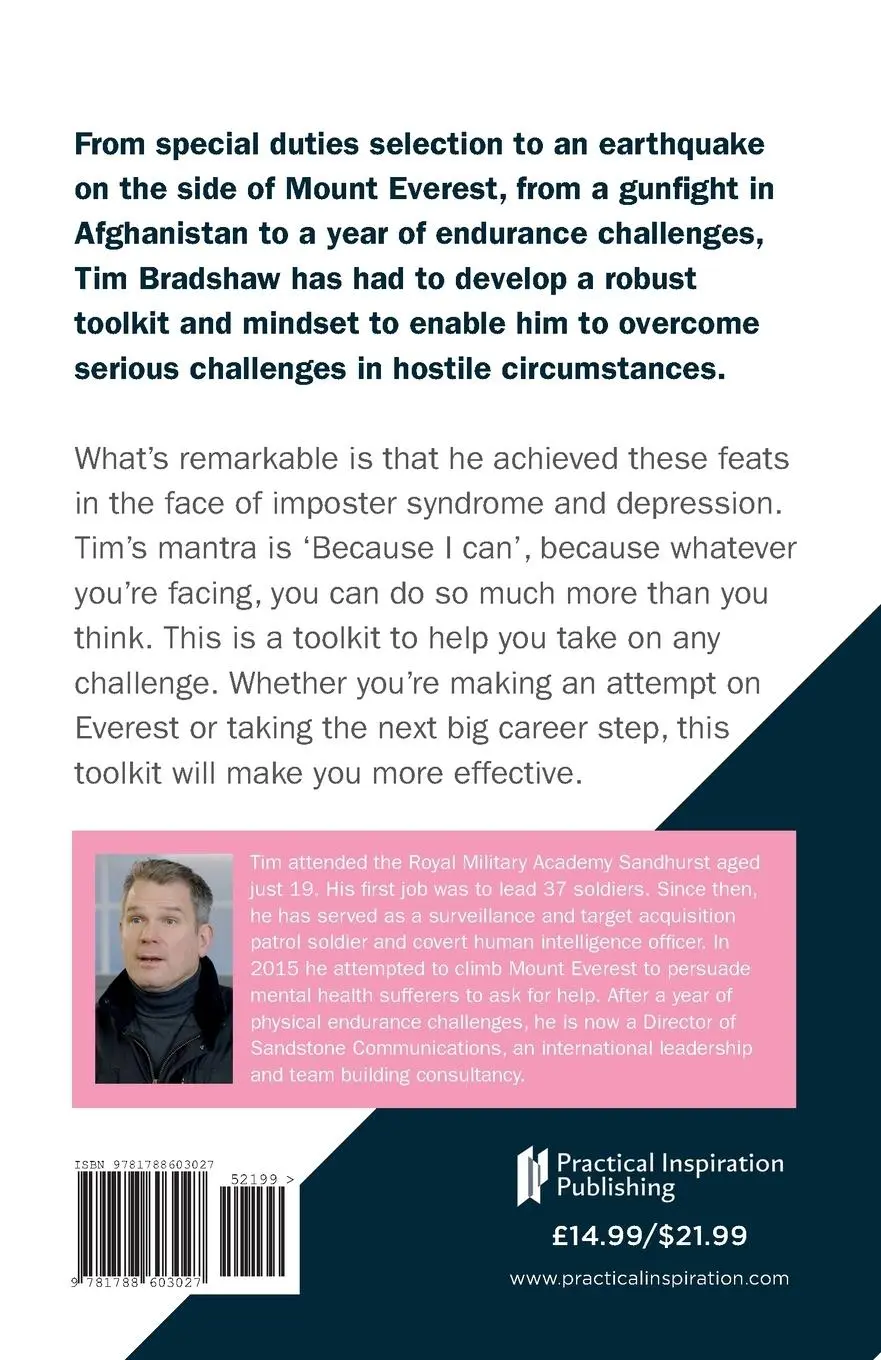 Rückseite: 9781788603027 | Because I Can | The robust guide to being effective | Tim Bradshaw