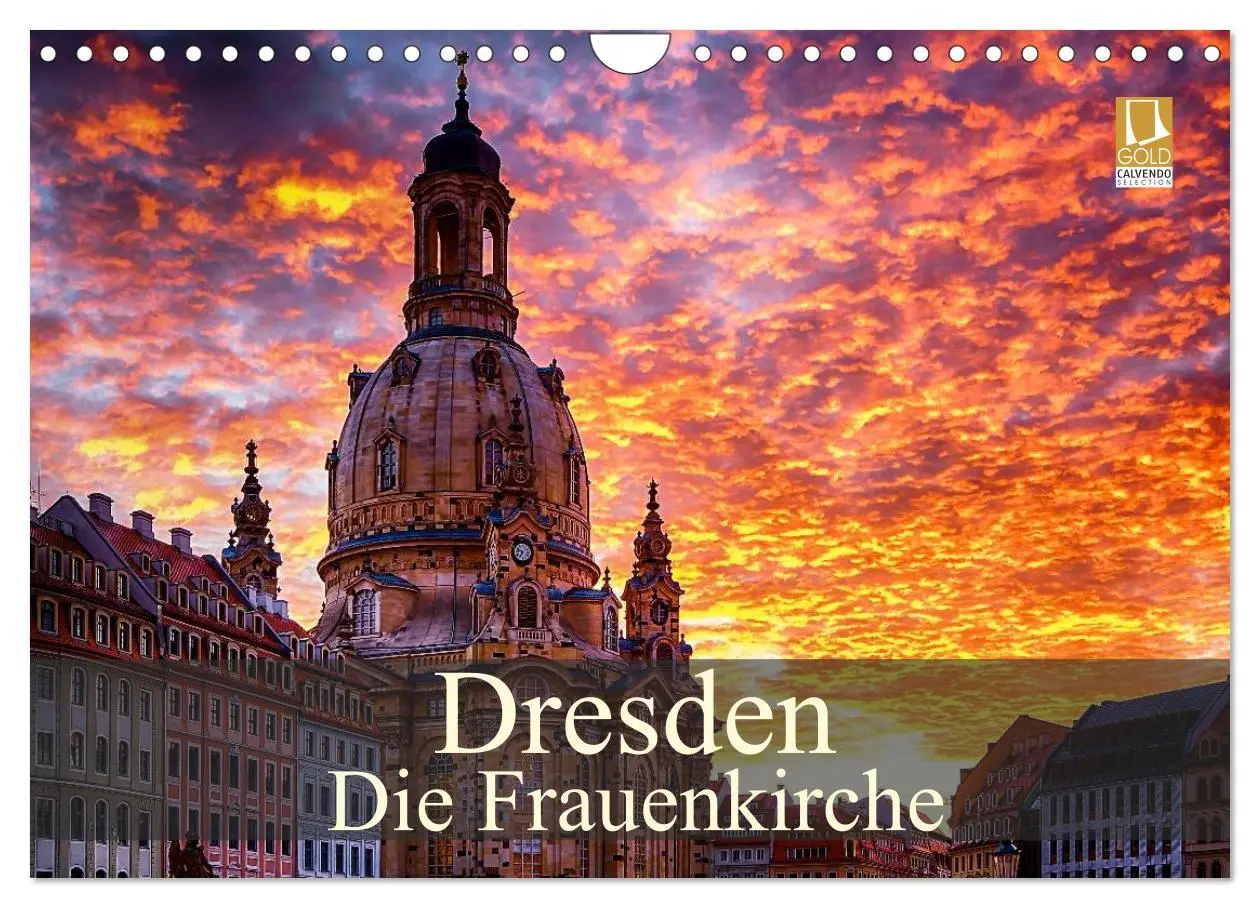 Cover: 9783516143027 | Dresden - Die Frauenkirche (Wandkalender 2026 DIN A4 quer),...