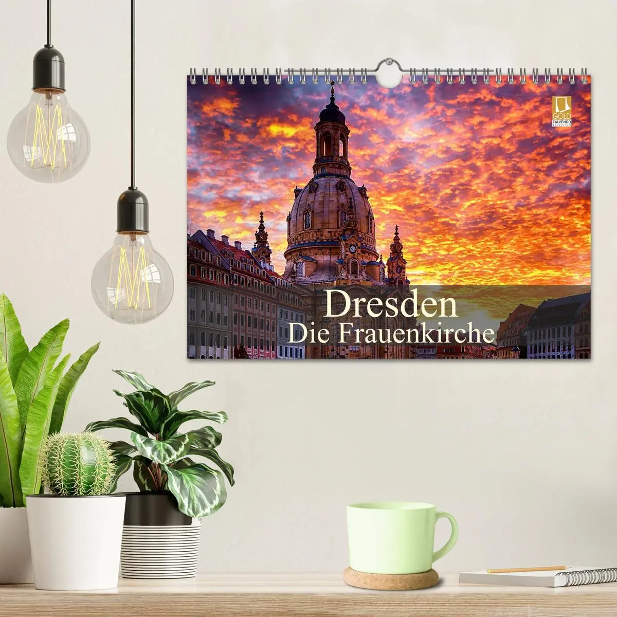 Bild: 9783516143027 | Dresden - Die Frauenkirche (Wandkalender 2026 DIN A4 quer),...