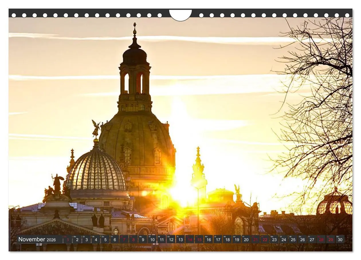 Bild: 9783516143027 | Dresden - Die Frauenkirche (Wandkalender 2026 DIN A4 quer),...