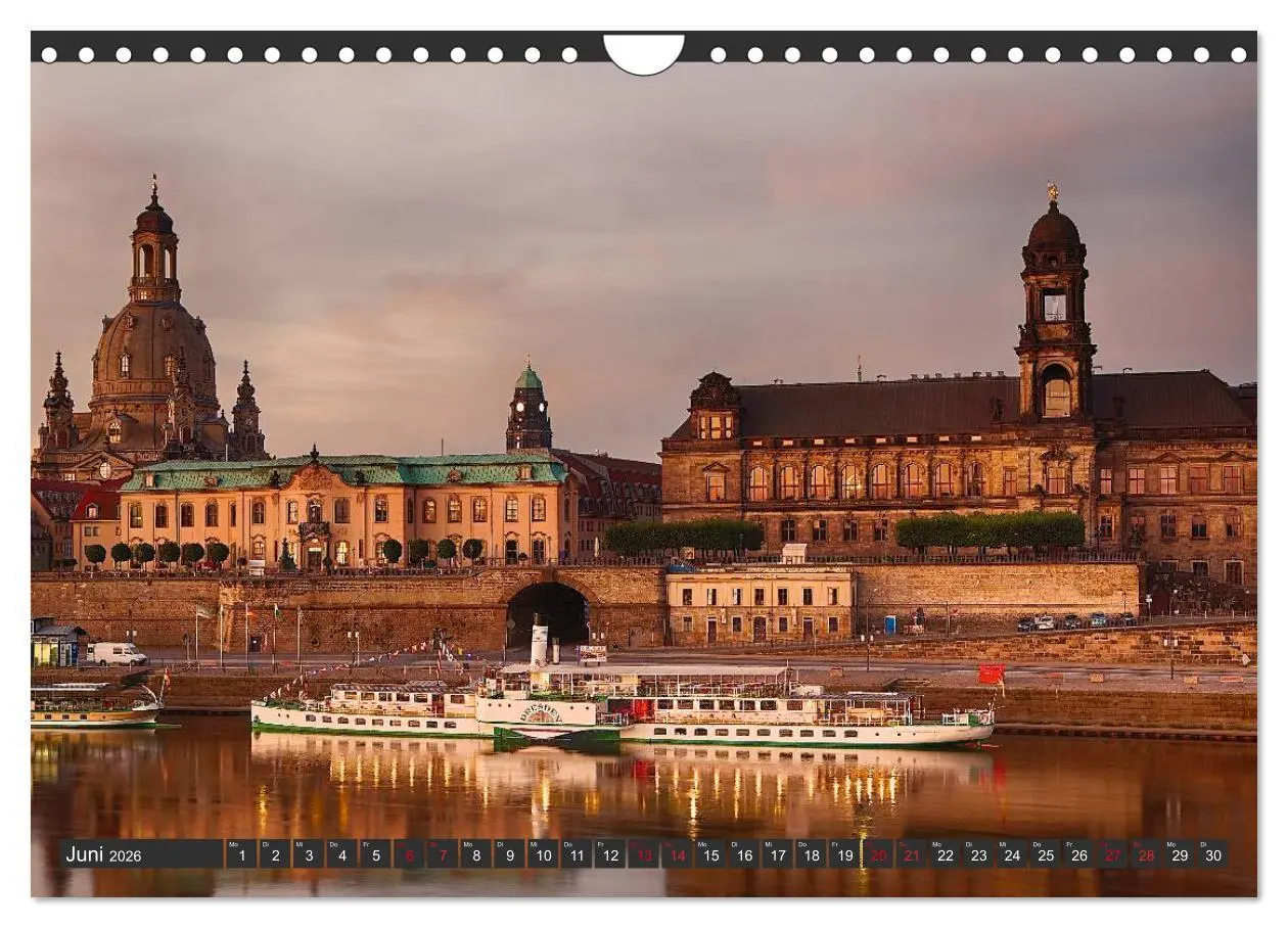 Bild: 9783516143027 | Dresden - Die Frauenkirche (Wandkalender 2026 DIN A4 quer),...