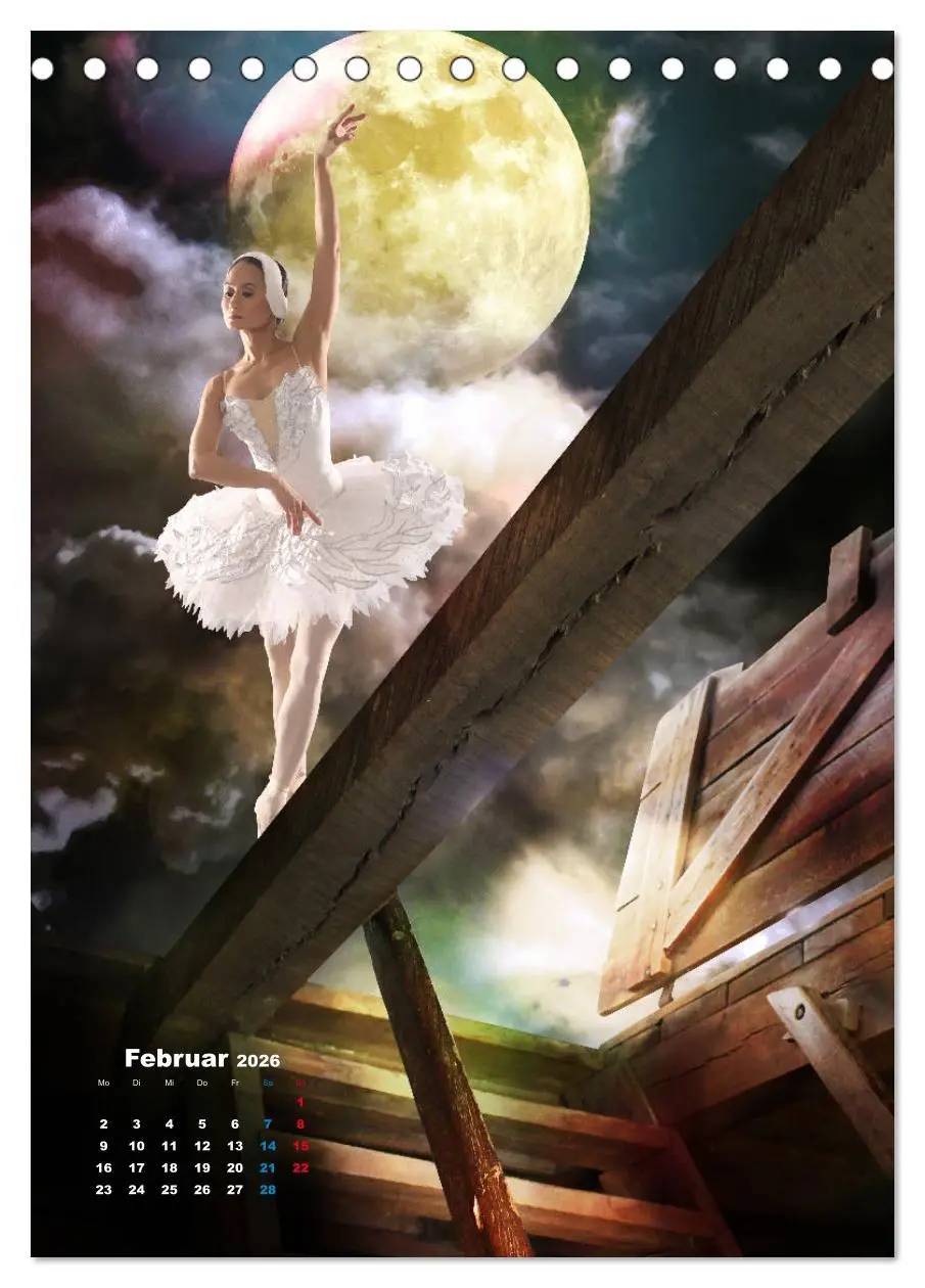 Bild: 9783516383027 | Ballerinen - Anmut, Eleganz und Leichtigkeit (Tischkalender 2026...