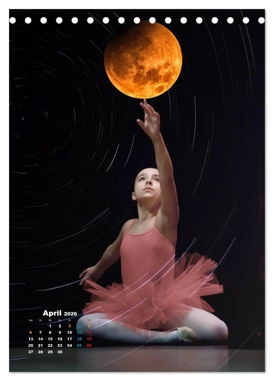 Bild: 9783516383027 | Ballerinen - Anmut, Eleganz und Leichtigkeit (Tischkalender 2026...