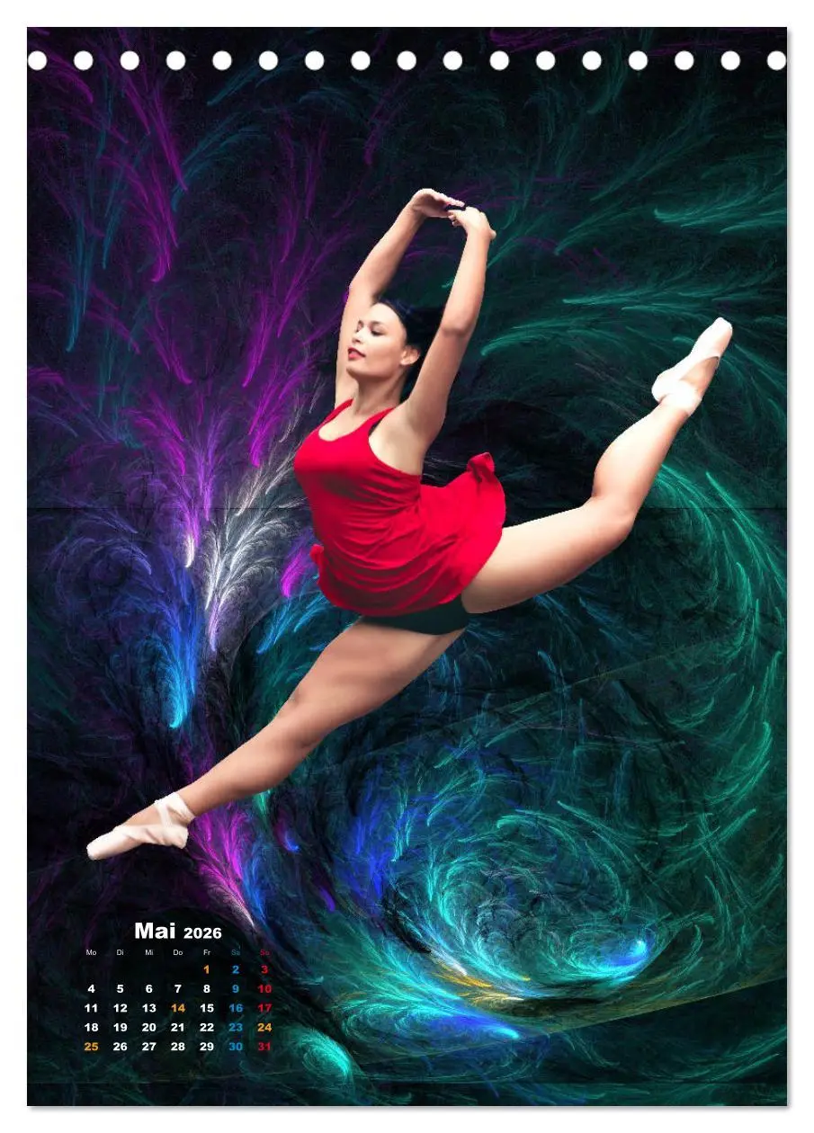 Bild: 9783516383027 | Ballerinen - Anmut, Eleganz und Leichtigkeit (Tischkalender 2026...