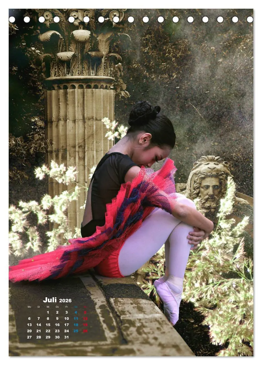 Bild: 9783516383027 | Ballerinen - Anmut, Eleganz und Leichtigkeit (Tischkalender 2026...