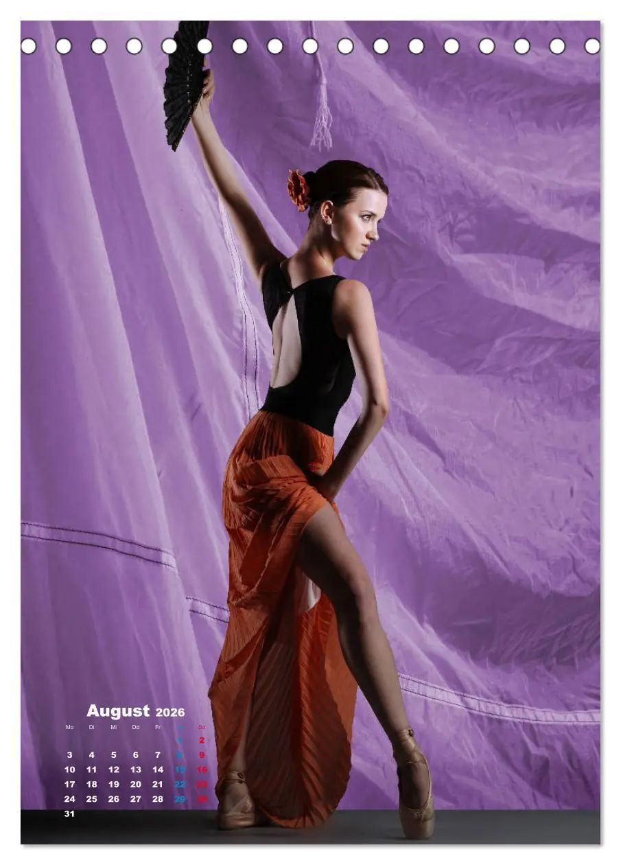 Bild: 9783516383027 | Ballerinen - Anmut, Eleganz und Leichtigkeit (Tischkalender 2026...