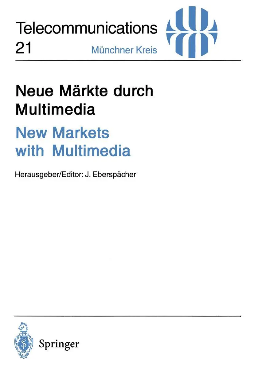 Cover: 9783540593027 | Neue Märkte durch Multimedia / New Markets with Multimedia | Buch