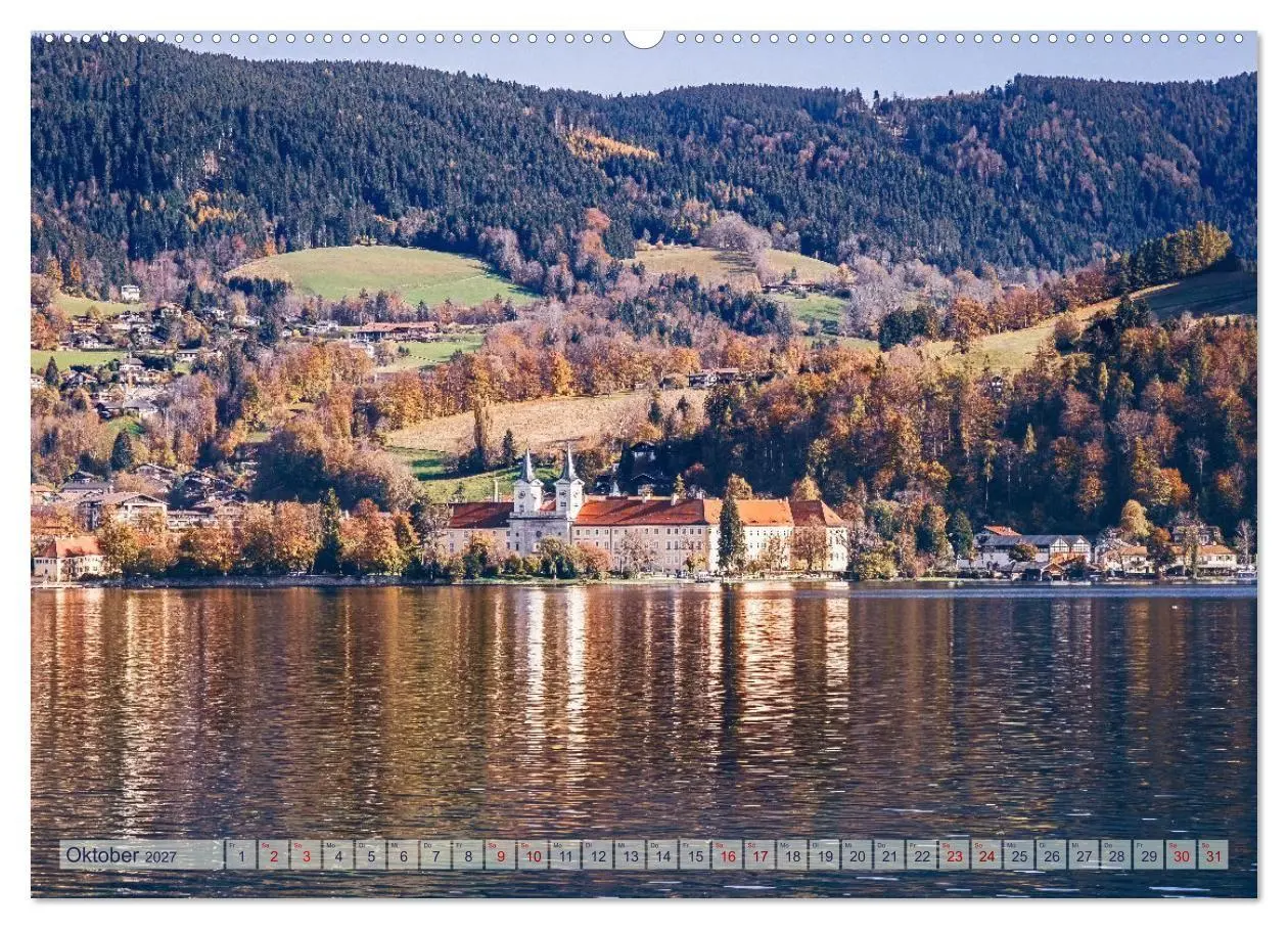 Bild: 9783569233027 | Malerischer Tegernsee (Wandkalender 2027 DIN A2 quer), CALVENDO...