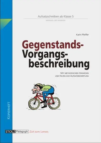 Cover: 9783897783027 | Gegenstands- und Vorgangsbeschreibung | Lernwerkstatt Aufsatz | 29 S.